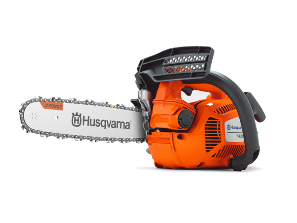 Motosega potatura Husqvarna T435 motore X-Torq 35cc barra 30cm