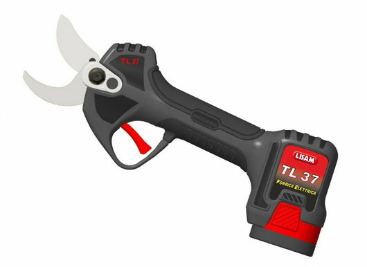 Forbice da potatura a batteria Lisam TL 37 con motore elettrico taglio da 37 mm