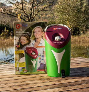 Dispositivo antizanzara a batteria Zhalt Portable FreeZanz da esterno fino a 150mq