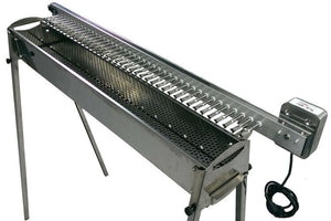 Barbecue a carbone automatico per arrosticini Tecnoroast TRS-40 Single Inox