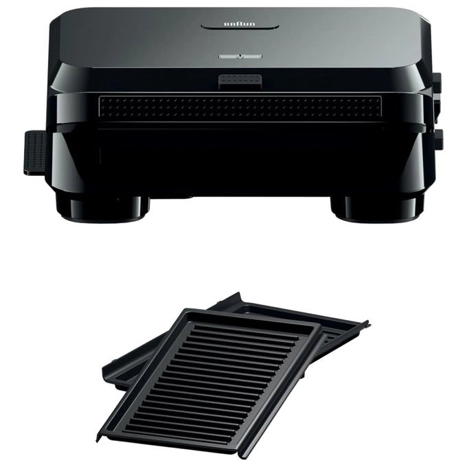 Braun SnackMaker 5 SM5001 tostiera 800 W Nero