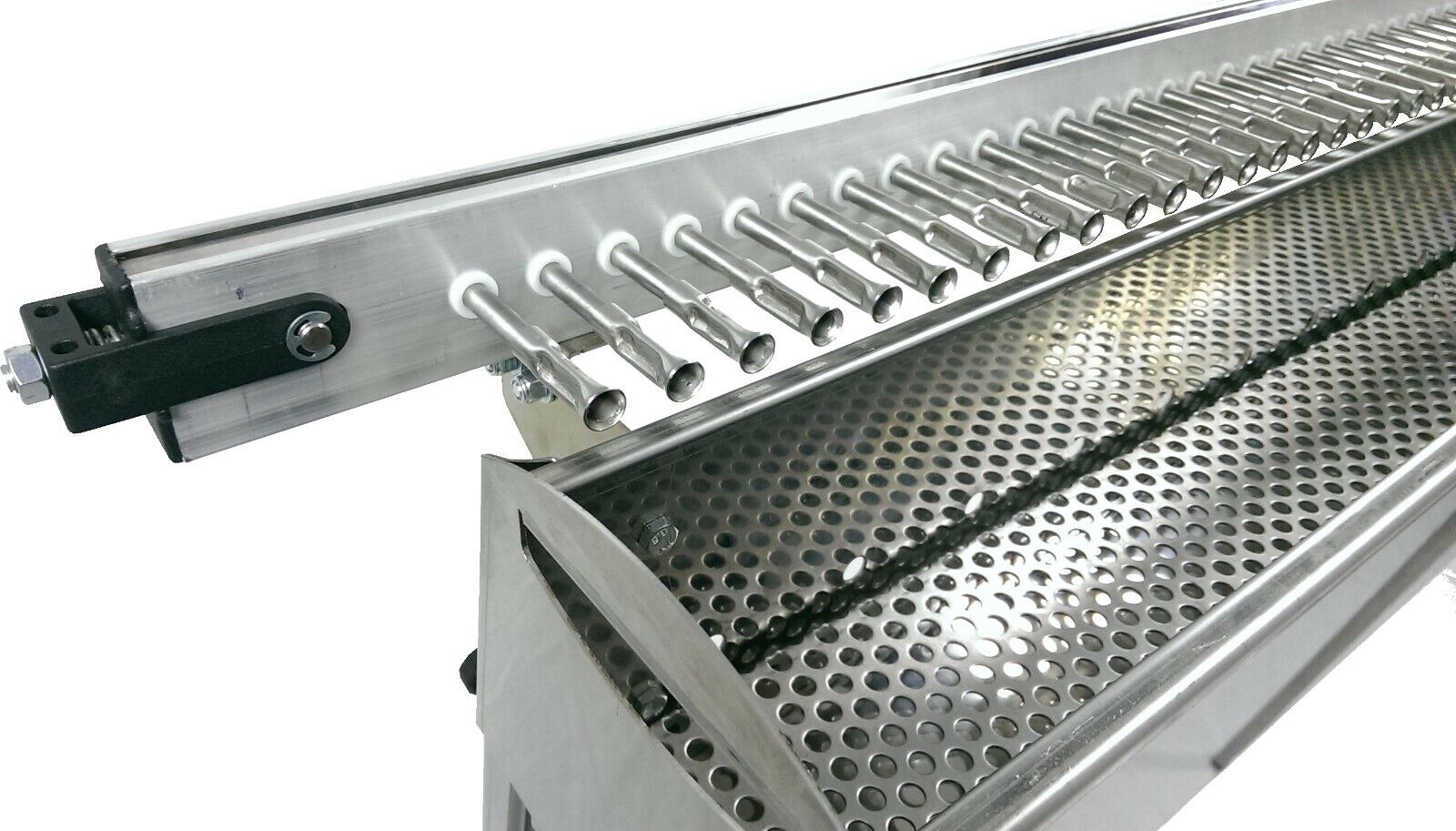 Barbecue a carbone automatico per arrosticini Tecnoroast TRS-40 Single Inox