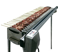 Barbecue a carbone automatico per arrosticini Tecnoroast TRS-40 Single Inox