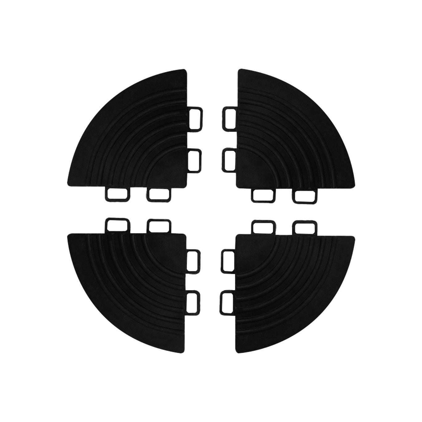 Piastrelle ventilate grigia e blu 3,2m x 6m per garage e officine, antiscivolo.