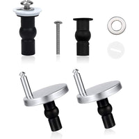 2 pezzi cerniere per sedile del wc fissaggio superiore del sedil