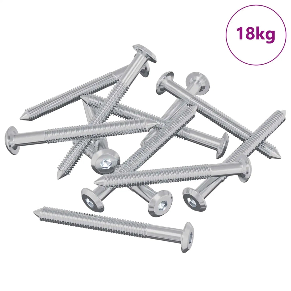 Viti per mobili 1600 pz Argento Acciaio CFW7993385