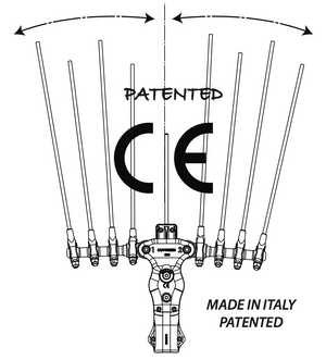 Abbacchiatore a batteria 12V Minelli OlivGreen 500 Plus