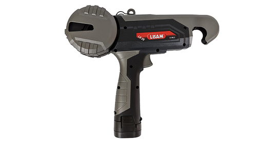 Legatrice per vigneto elettrica Lisam LG 25 con 2 batterie e carica