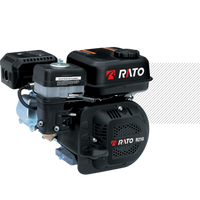 Motozappa Italian Power RG3.6-75 QD motore Rato 212cc fresa da 81 cm e Assolcatore benzina e olio