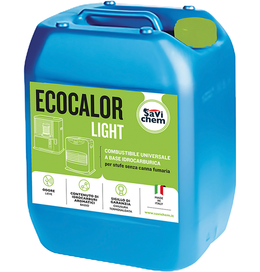 Combustibile liquido Savichem Ecocalor Light da 18Lt per stufe a petrolio