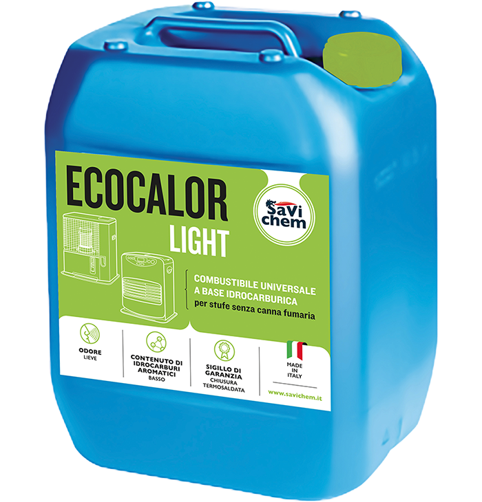 Combustibile liquido Savichem Ecocalor Light da 18Lt per stufe a petrolio