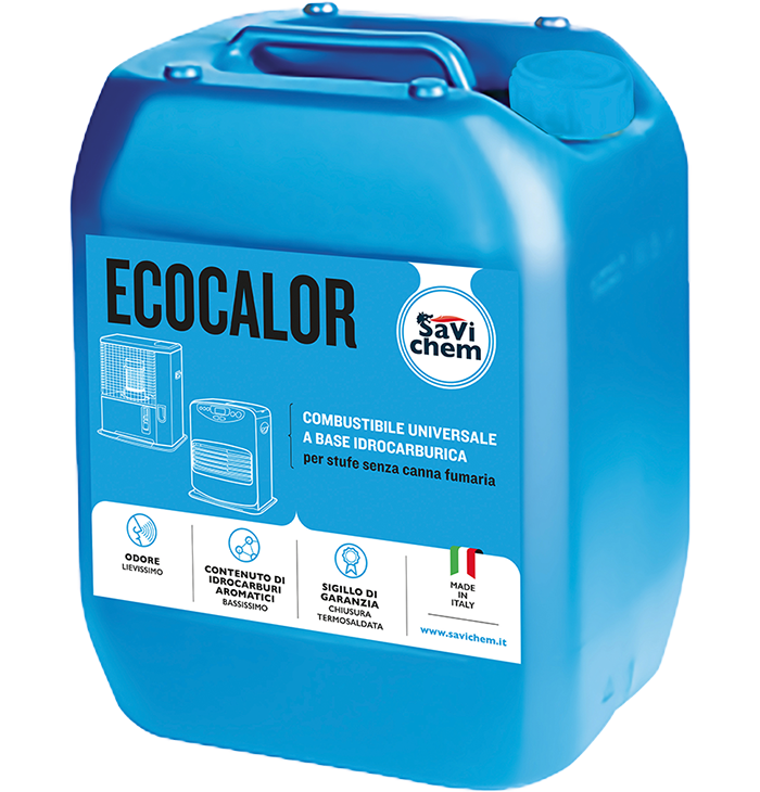 Combustibile liquido inodore Savichem Ecocalor da 18Lt per stufe a petrolio