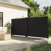 Tendada Sole Laterale Retrattile Nera 160x600 cmcod mxl 91740