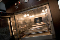 Forno da esterno Garden 80 marrone Rossofuoco con carrello integrato