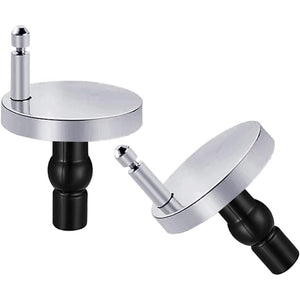 Cerniere di fissaggio per sedile wc, 2 pezzi, viti in gomma espa