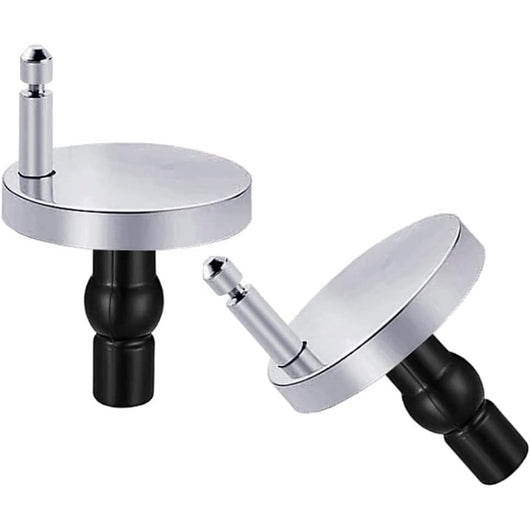 Cerniere di fissaggio per sedile wc, 2 pezzi, viti in gomma espa