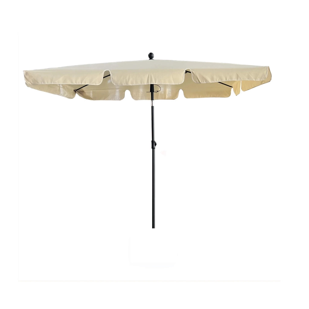 Ombrellone da giardino FLOKS con protezione UV beige peso 2,8 kg dimensioni 200x123x235 cm