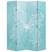 Paravento Pieghevole 160x170 cm Stampa Farfalla Blucod mxl 94721