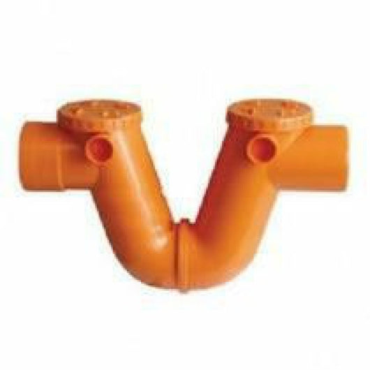 Sifone monolitico acque nere pvc edilizia d.160 b08lr27mx4