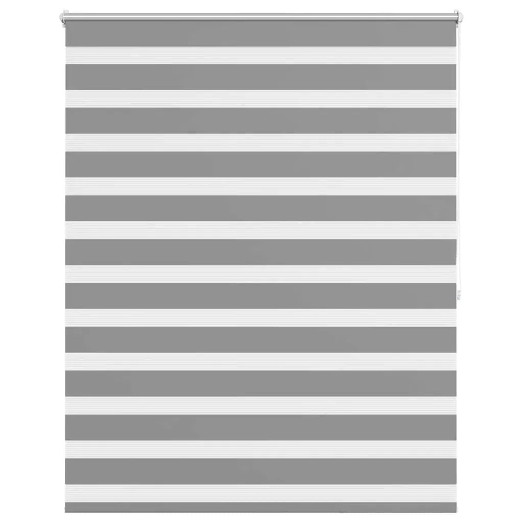 Tenda a rullo zebra 120,9x175 cm Larghezza tessuto 116,7 cm grigio 240215