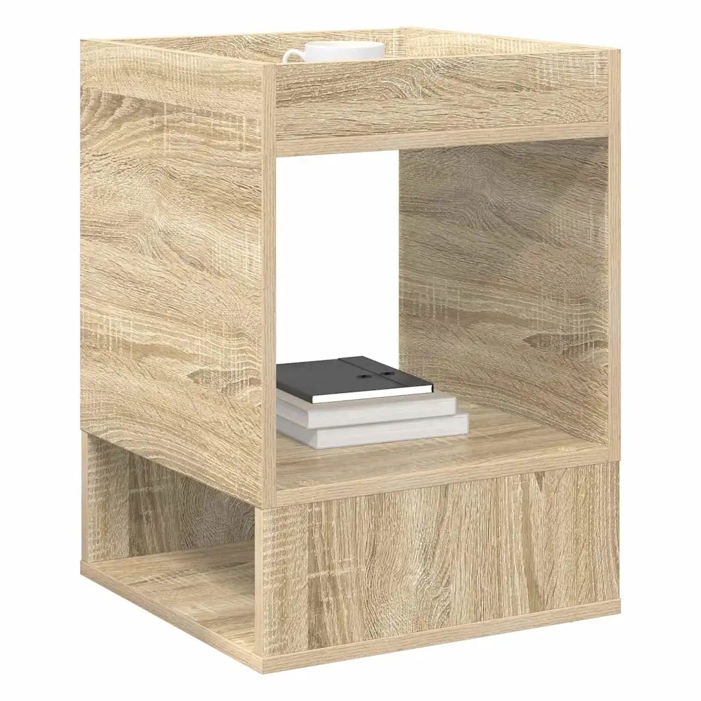 Tavolino Rovere Sonoma 40 x 40 x 56 cm Legno ingegnerizzato 890948