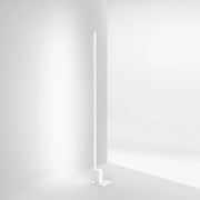 Piantana Moderna Syncro Alluminio Bianco Acrilico Led 30W Cct 3000/4000/6000K