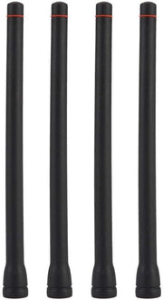 Antenna radio a doppia banda - Antenna telescopica - Antenna VHF - 4 pezzi - 16 cm di lunghezza - Antenna per radio portatile