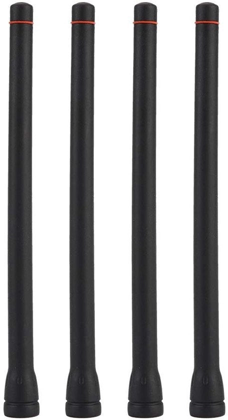Antenna radio a doppia banda - Antenna telescopica - Antenna VHF - 4 pezzi - 16 cm di lunghezza - Antenna per radio portatile