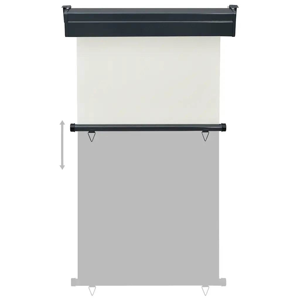 Tenda Laterale per Terrazzo 100x250 cm Crema