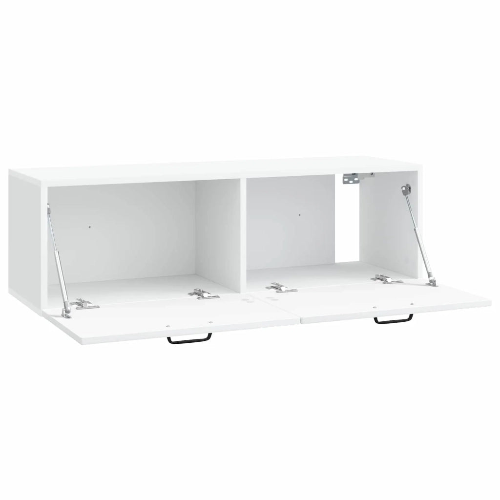 Mobile Porta TV da Muro Bianco 98 x 31 x 30 cm 898725