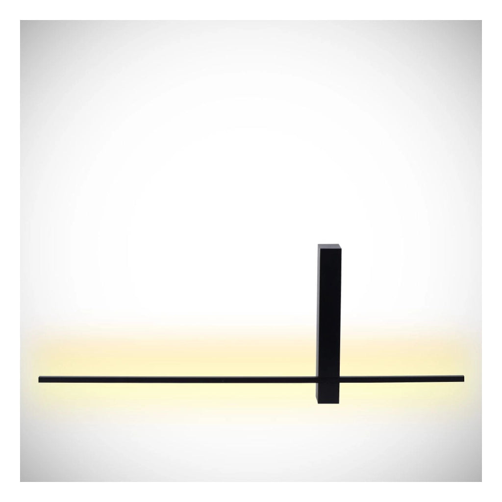 Applique Lucide Segin nera alluminio LED 6W 2700K IP20