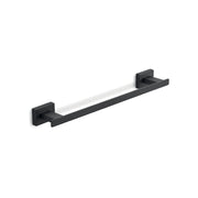 Portasalviette cm 30 da muro in acciaio inox e Cromall 4421-30 Gedy serie ATENA Nero Opaco