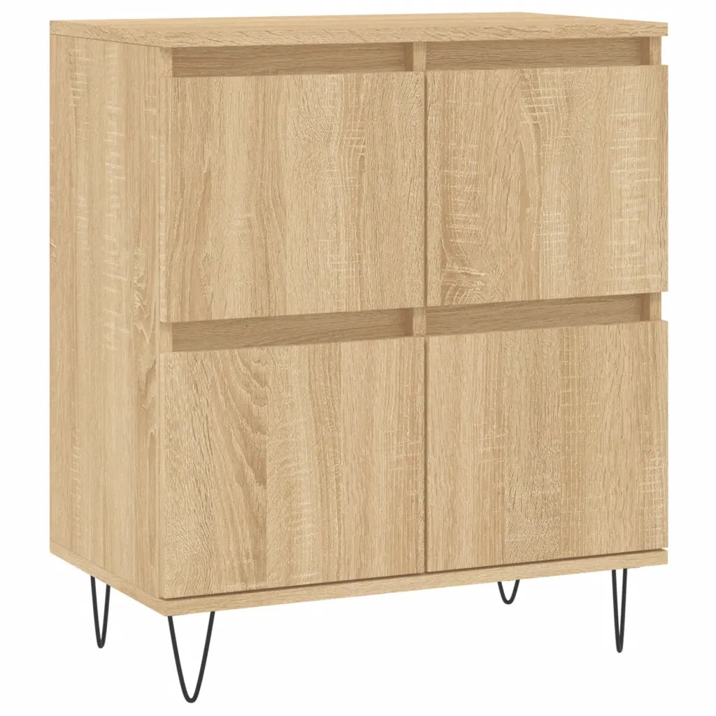 Credenze 3 pz Rovere Sonoma in Legno Multistrato 3190200