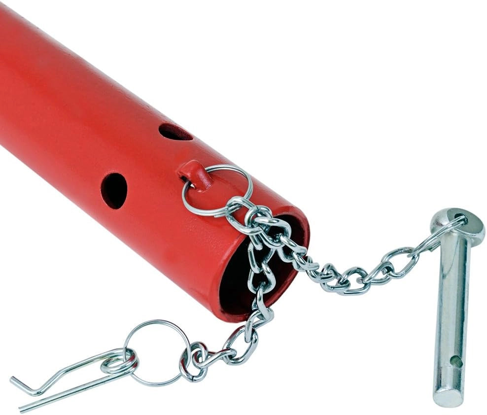 Deuba Barra di Traino Auto 3pz. Forza Trazione 2000 kg Gancio da Rimorchio Macchina incl. Borsa