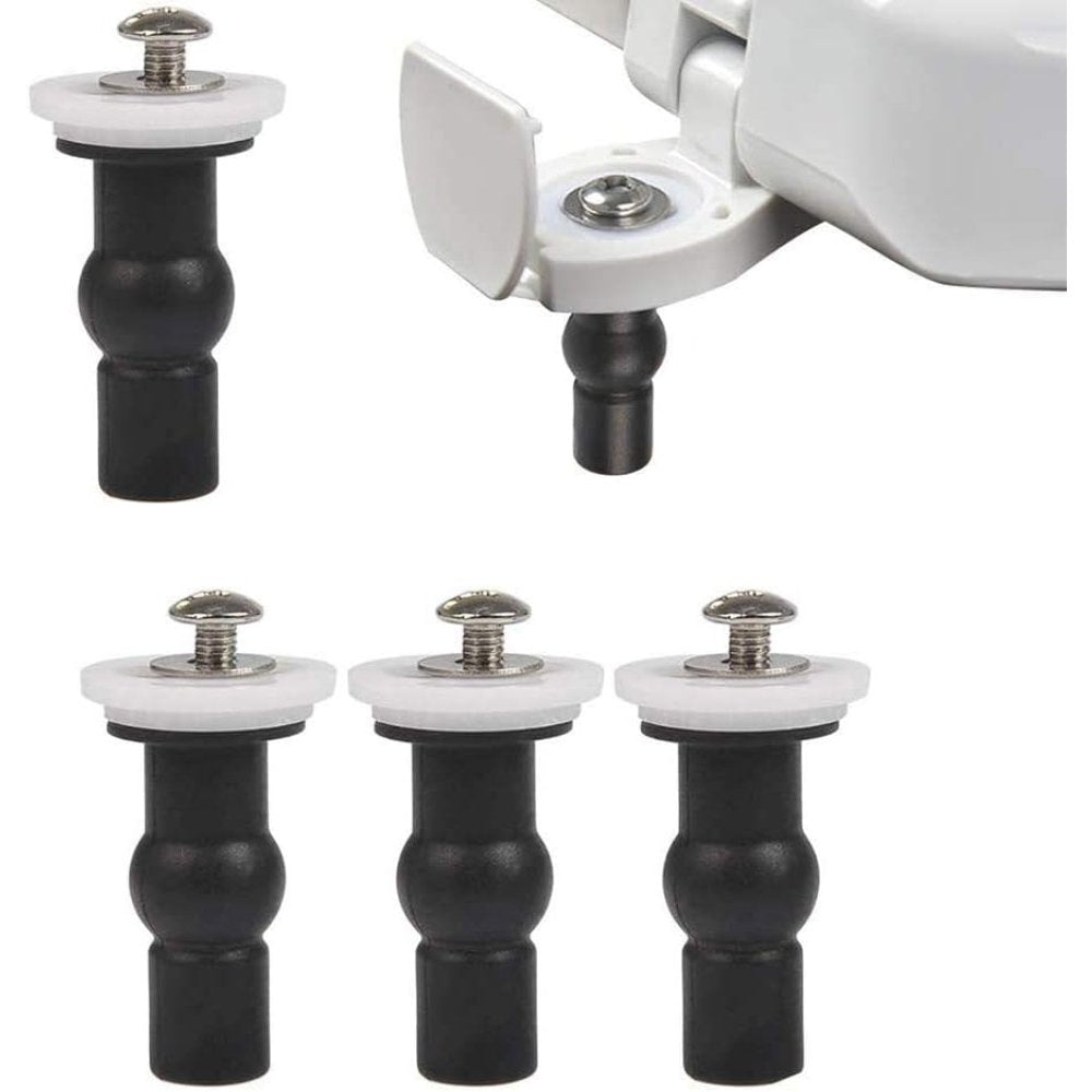 Cyh 4 pezzi sedile wc set di fissaggio universale, fissaggi wc s