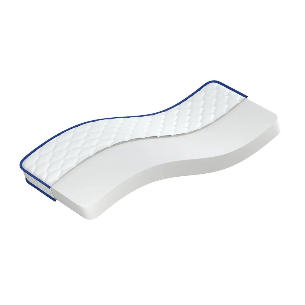 Materasso Viscoelastico-Materasso per Letto Bianco 80x200x17 cm Morbido