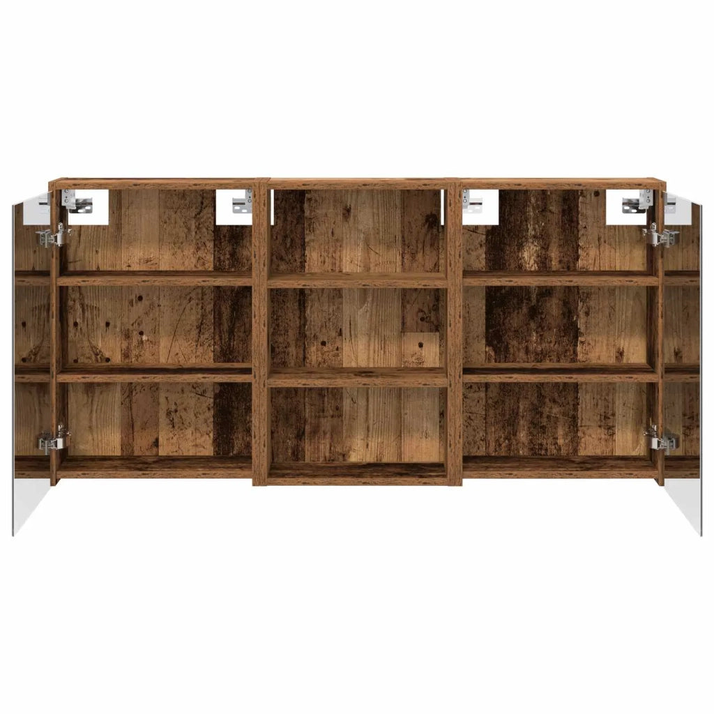 Set di Armadi da Bagno 3 pz 126 x 16 x 62.5 cm 3403830