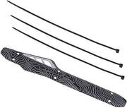 Kit di protezione catena per bicicletta Guard Set per telaio bicicletta - 2 pezzi - Sostenibile e protettivo
