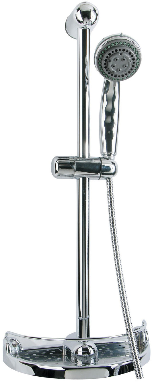 saliscendi cm.60 diametro 25 apollo completi di portasapone jt-h-18 cod:ferx.40778