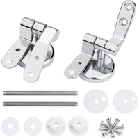 Cerniere per sedile wc in lega di zinco, finiture cromate, cerni