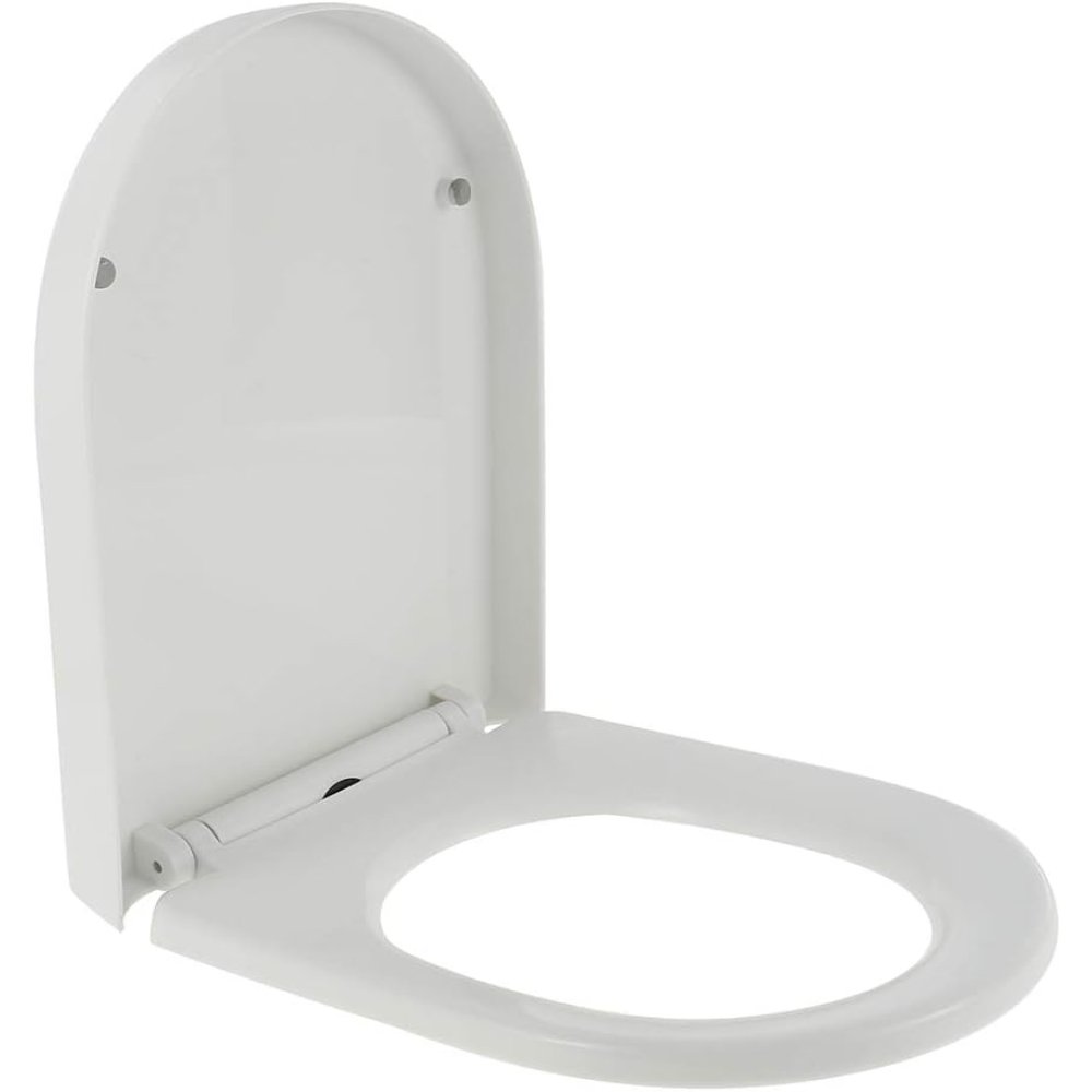 Asiento de inodoro universal para inodoro con parachoques antide