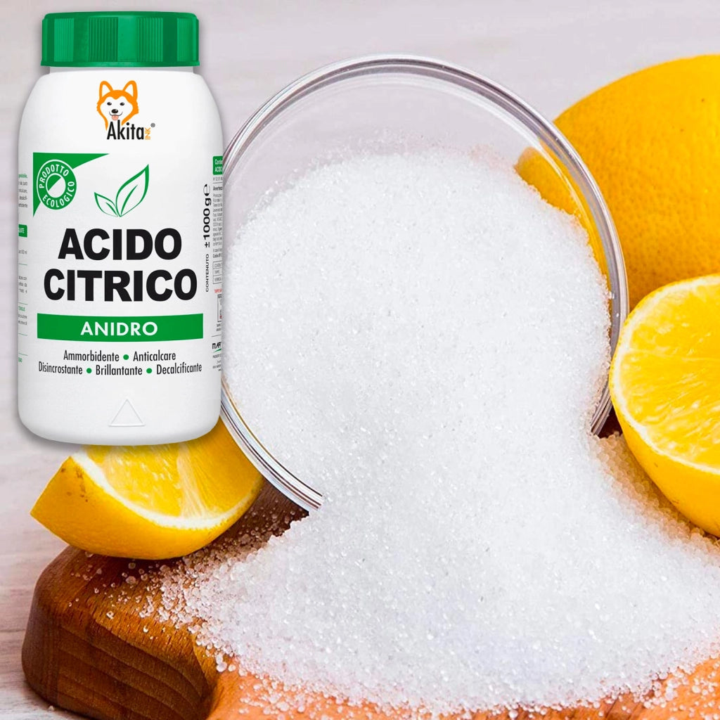 Akitaink Acido Citrico 1kg Anticalcare Multiuso