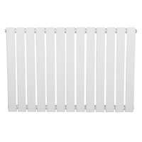 Radiatore Orizzontale Design Piatto Colonna Singola Bianco 600x910 mm