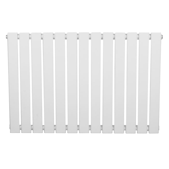 Radiatore Orizzontale Design Piatto Colonna Singola Bianco 600x910 mm