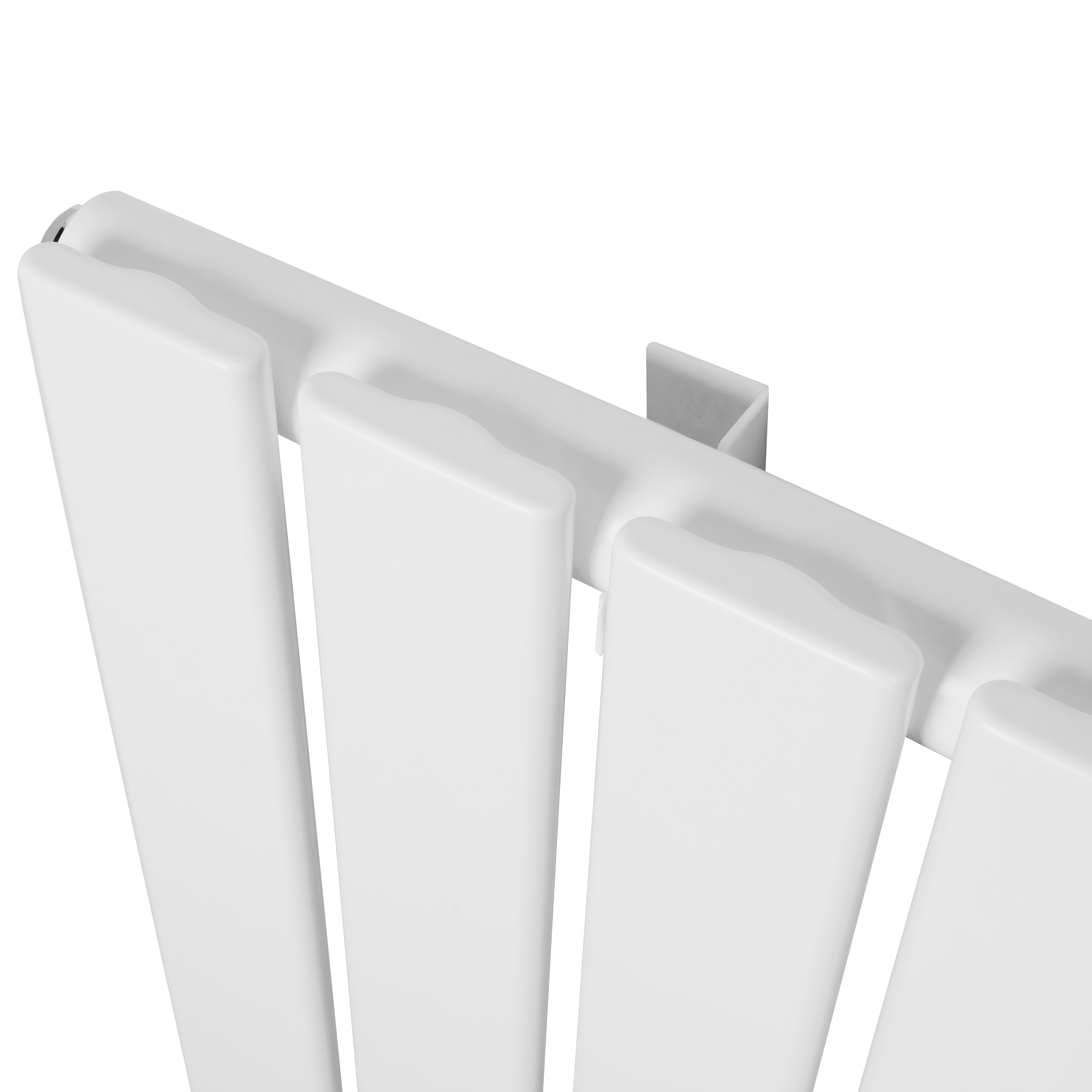 Radiatore Orizzontale Design Piatto Colonna Singola Bianco 600x910 mm