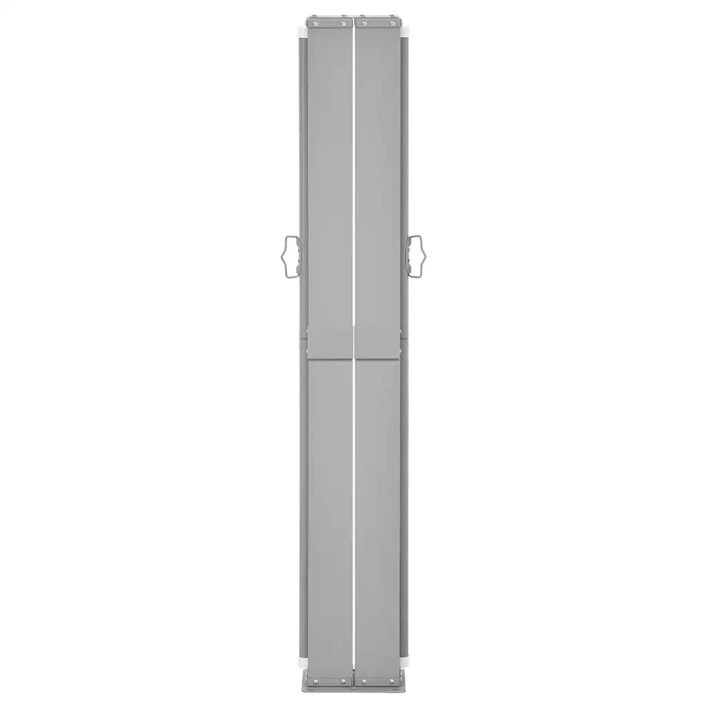 Tenda Laterale Retrattile per Patio 140x1200 cm Marrone
