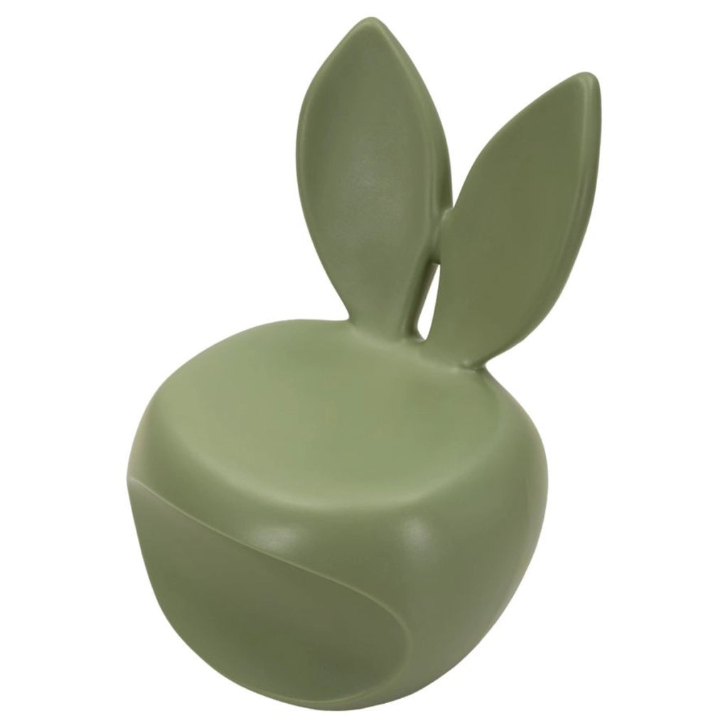 Poltrona Coniglio 1, Verde, Plastica, 57x55x79 cm