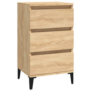 Comodino | Armadio da Notte | Mobiletto da notte Rovere Sonoma 40x35x70 cm in Legno Multistrato