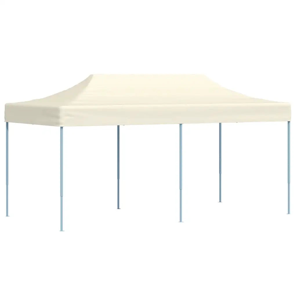 Tenda Pieghevole Pop-Up 3x6 m Bianco Crema 42507