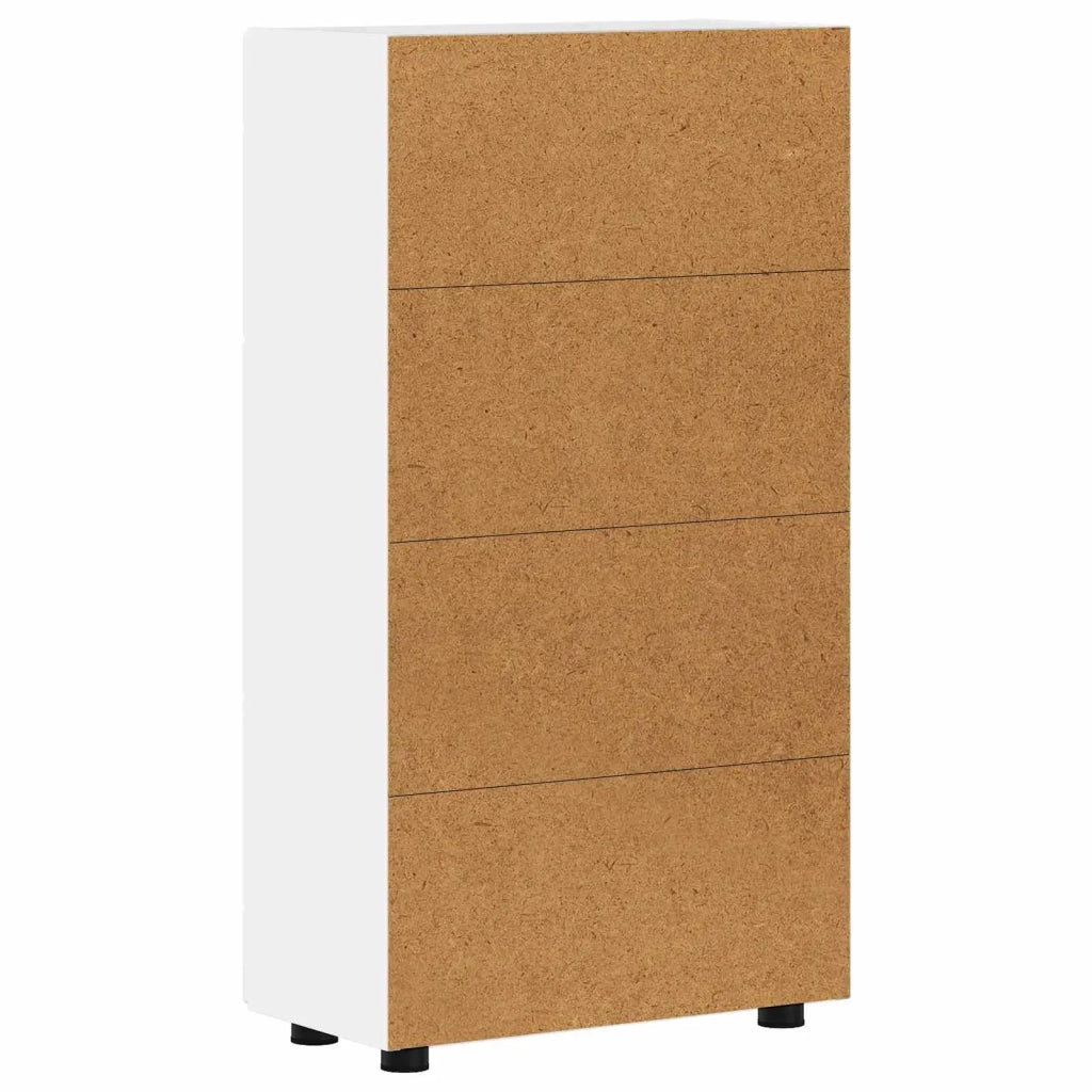 Credenza con porta FLORIN Bianco Lucido 55,5 x 29 x 100 cm 880255